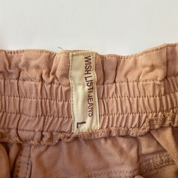 Wishlist Blush Paperbag Waist Shorts Size Large - Picture 4 of 7